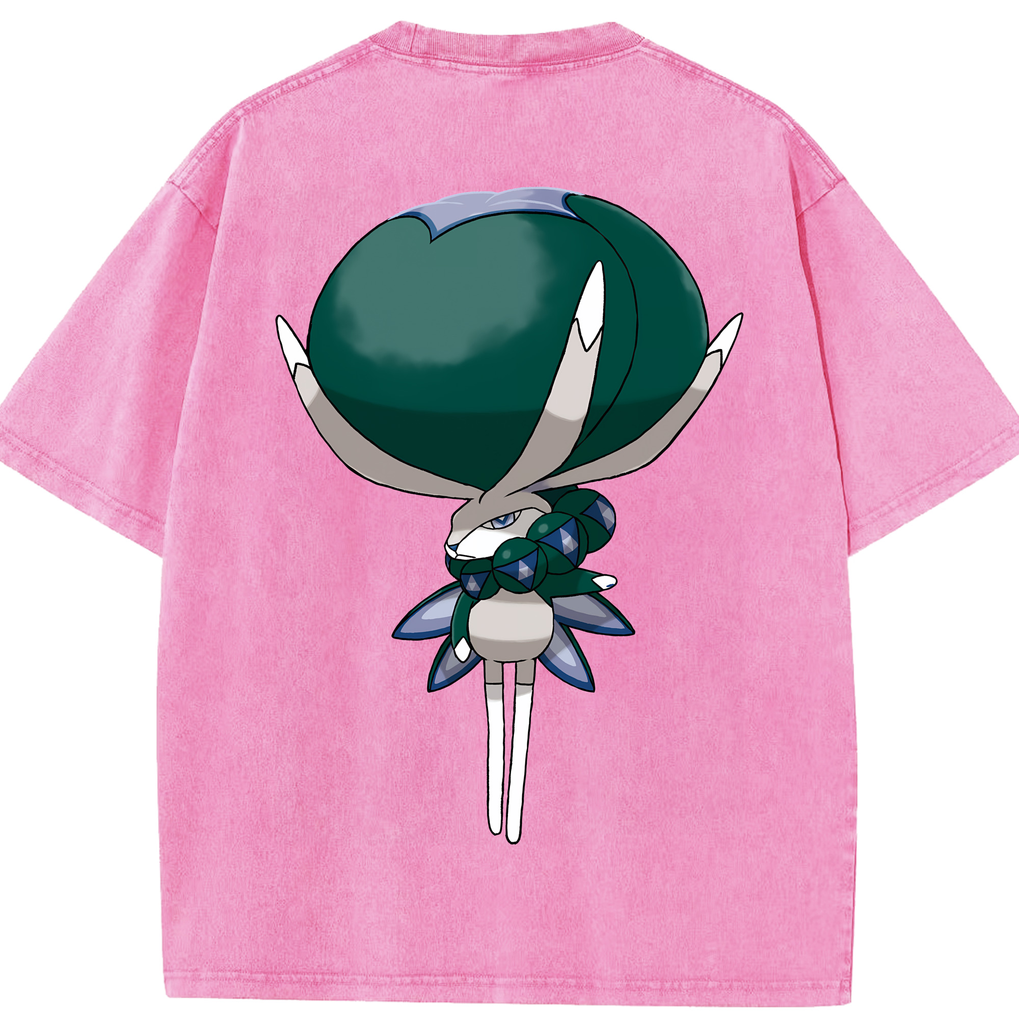 （画像用） ポケットモンスター Pokémon 綿100% ヴィンテージ風 半袖Tシャツ（背面プリント）
